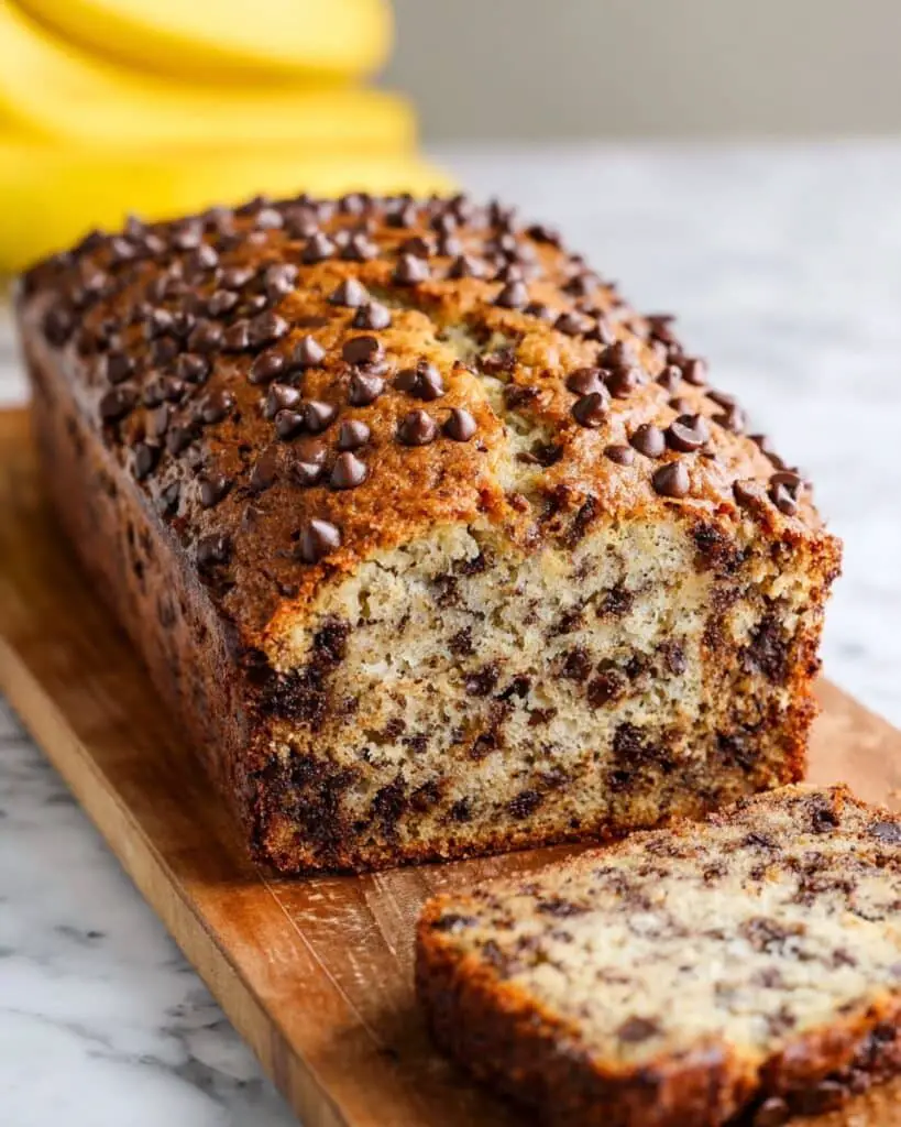 One Bowl Chocolate Chip Banana Bread Recipe