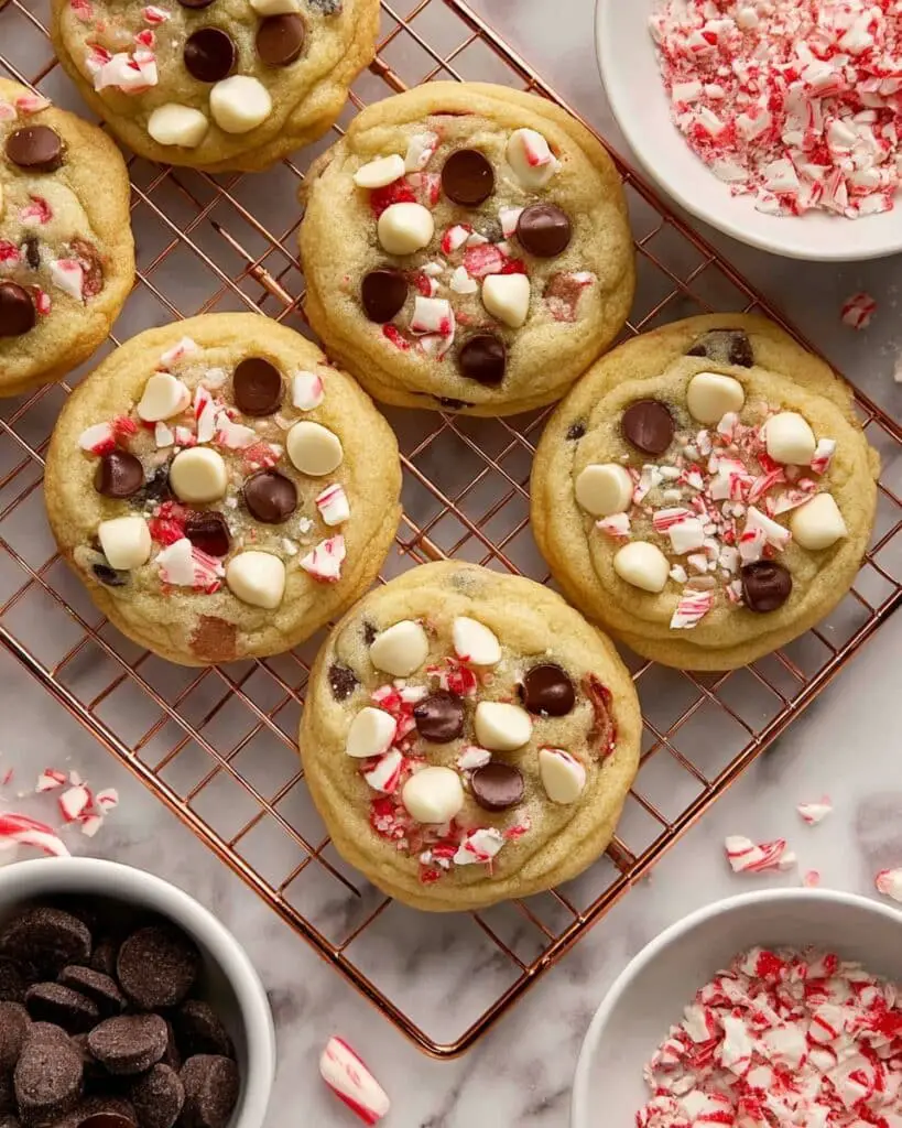 Peppermint Chocolate Chip Cookies Recipe
