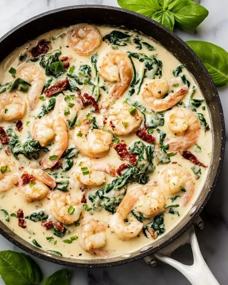 Creamy Tuscan Shrimp Recipe