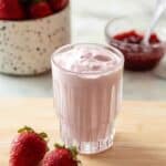 Easy Strawberry Cold Foam (2 Ways!) Recipe