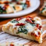 Tuscan Garlic Chicken Pita Pizzas Recipe