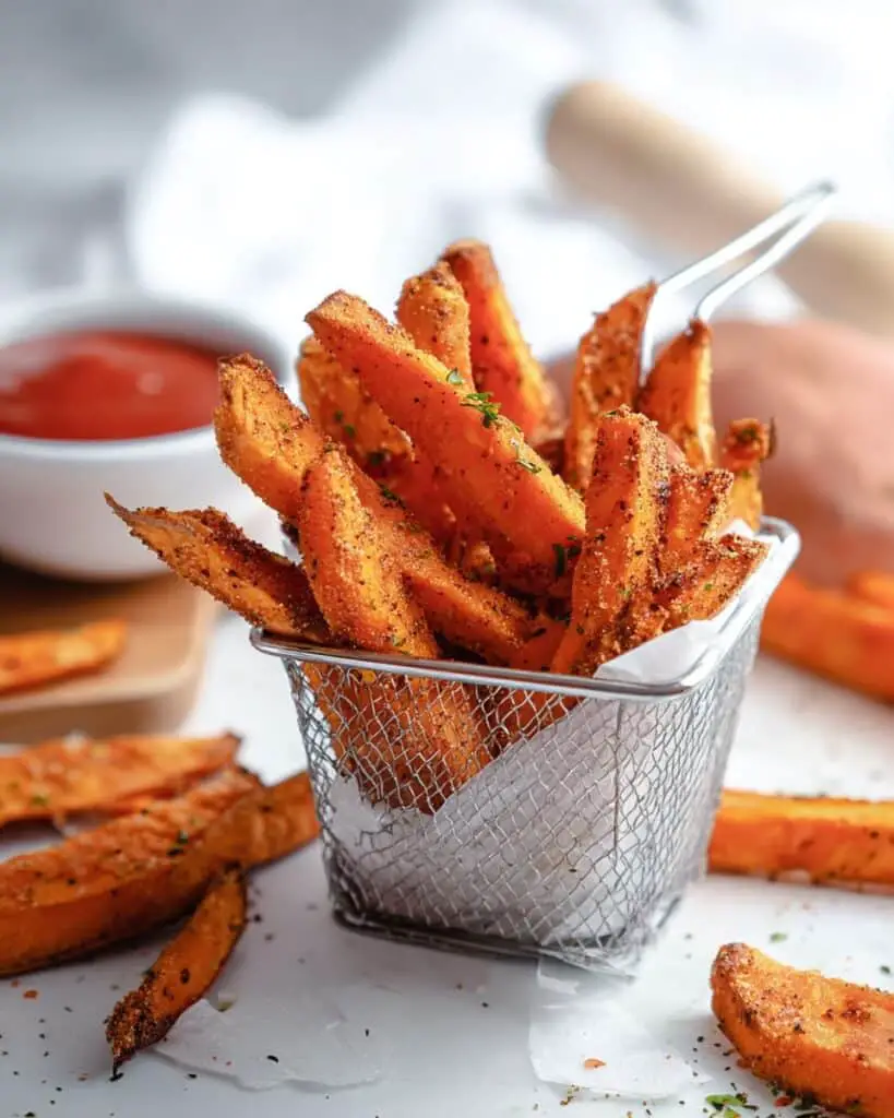 Air Fryer Sweet Potato Fries Recipe