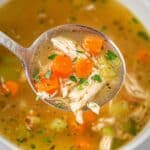Easy Crockpot Lemon Chicken Soup Recipe