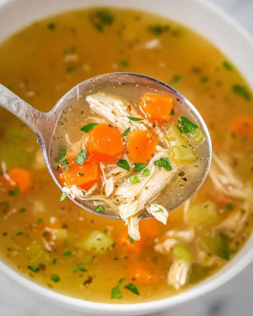 Easy Crockpot Lemon Chicken Soup Recipe