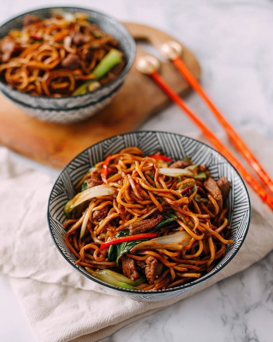 Restaurant-Style Chicken Lo Mein Recipe