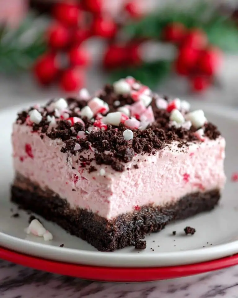 Easy Frozen Peppermint Dessert Recipe