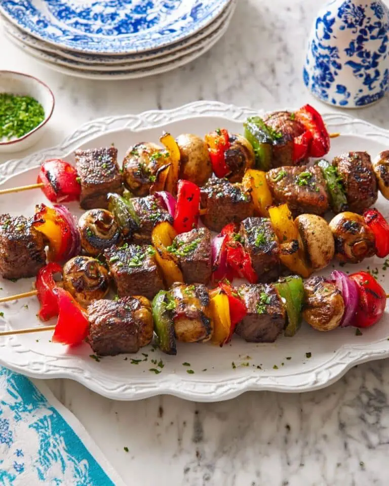 Beef Kebab Marinade with Balsamic and Worcestershire Sauce Recipe