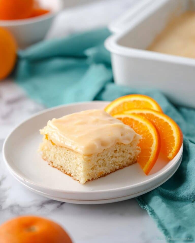 Blonde Orange Brownies Recipe
