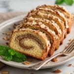 Banana Bread with Almond Frangipane Topping Recipe