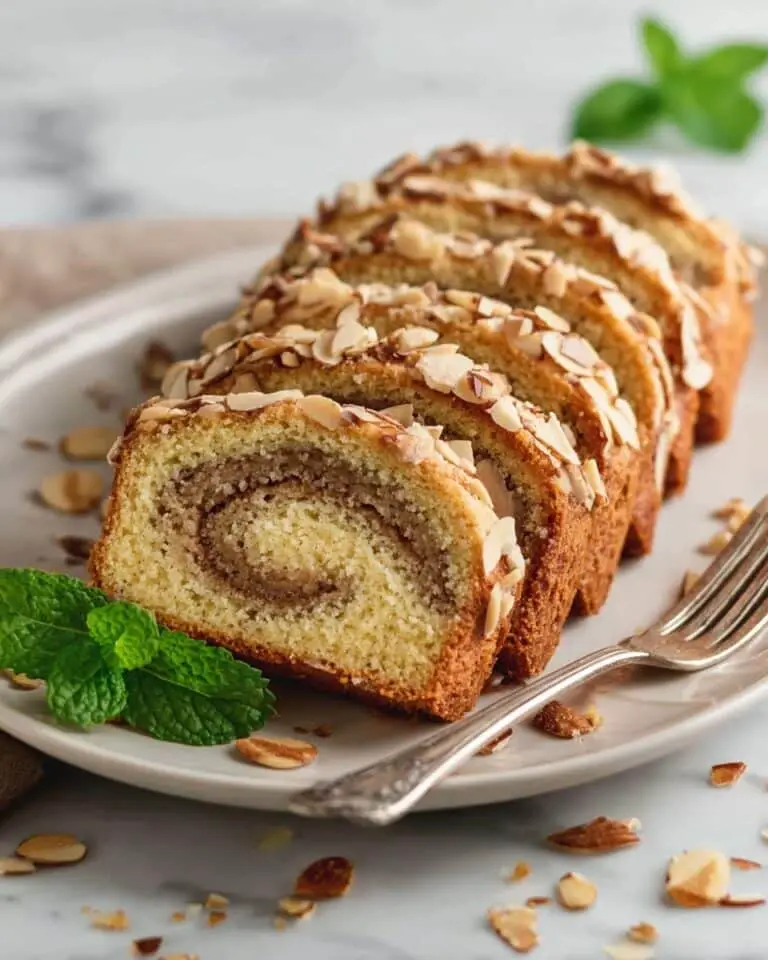 Banana Bread with Almond Frangipane Topping Recipe