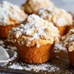Pumpkin Spice Muffins with Streusel Topping Recipe