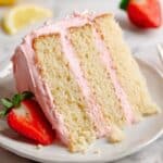 Strawberry Lemon Layer Cake Recipe