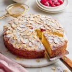 Raspberry Almond Ricotta Cake Recipe