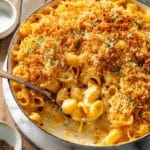One Pot Baked Crab Mac & Cheese Recipe