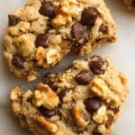 Almond Flour Cookies with Dark Chocolate Chips and Walnuts Recipe