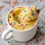 Vanilla Mug Cake Recipe