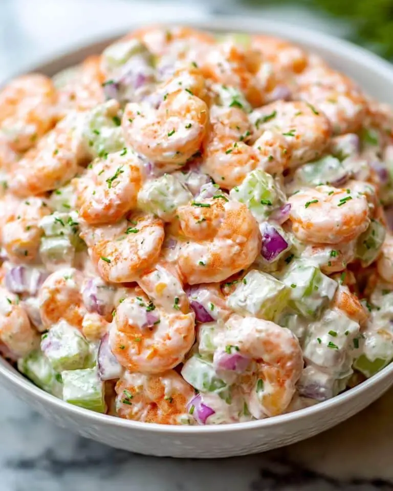 Shrimp Salad with Lemon, Dill, and Crisp Vegetables Recipe