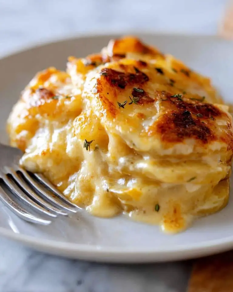 Easy Cheesy Scalloped Potatoes Recipe