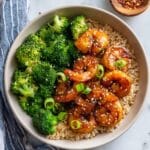 Honey Garlic Shrimp Skillet Recipe