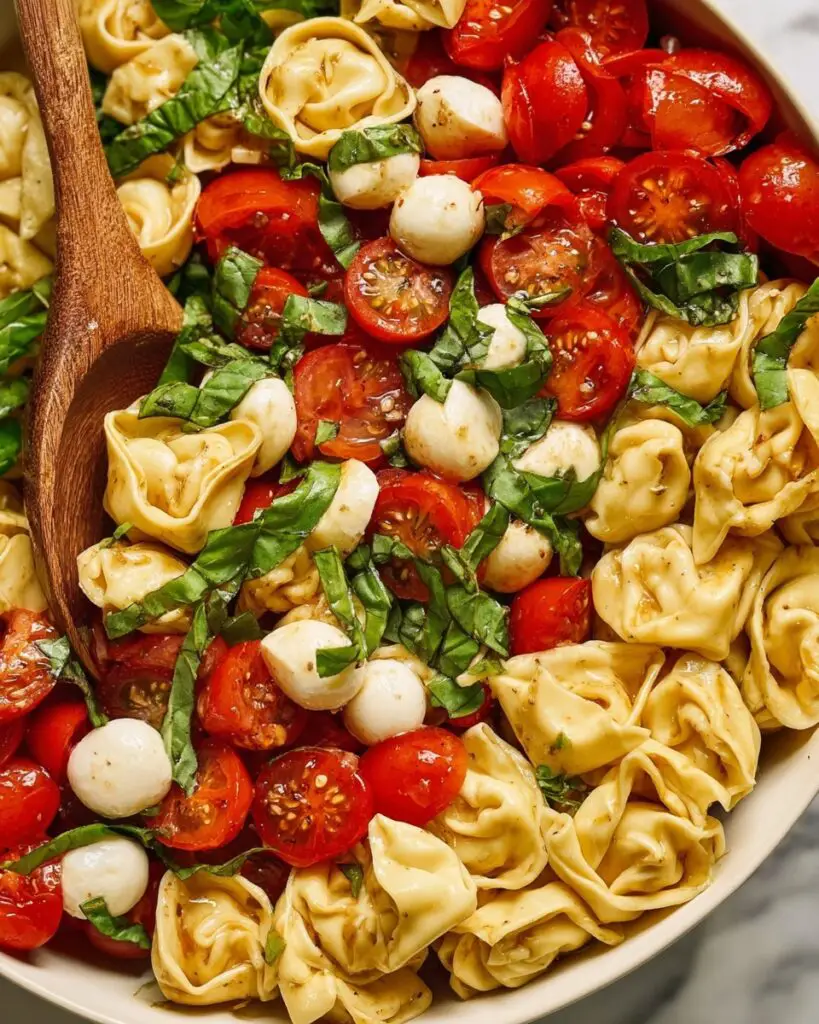 Tortellini Caprese Salad Recipe