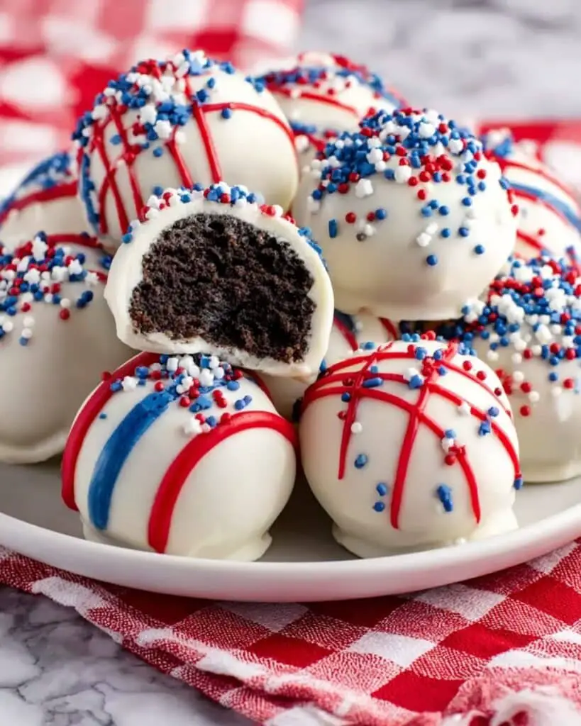 4th of July Truffles Recipe