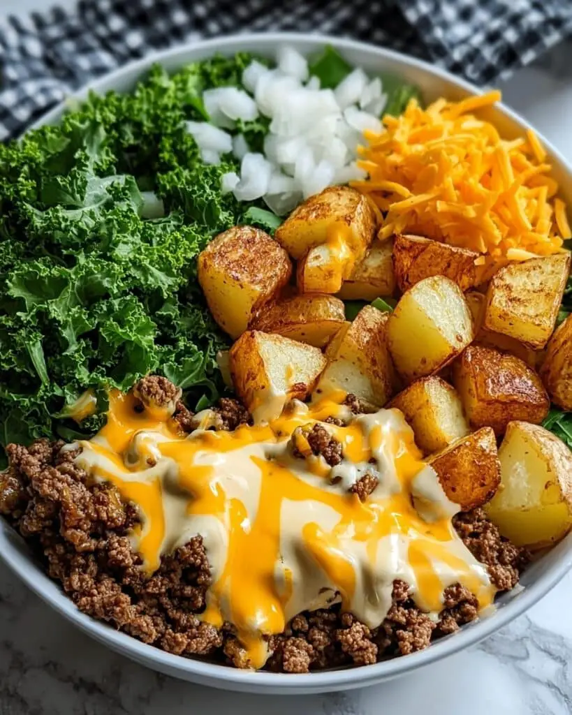 Smash Burger Bowl Recipe