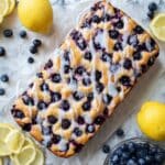 Easy Sourdough Blueberry Lemon Focaccia Bread Recipe