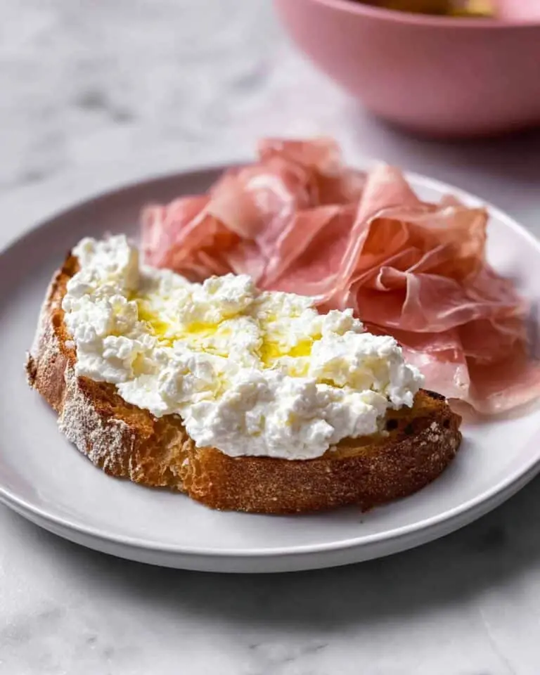 The Creamiest 4-Ingredient Homemade Ricotta Recipe