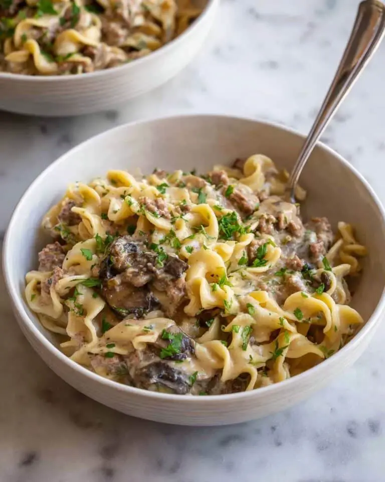 Easy Instant Pot Beef Stroganoff Recipe