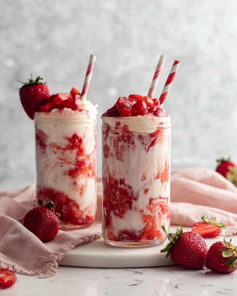 Korean Strawberry Milk Recipe