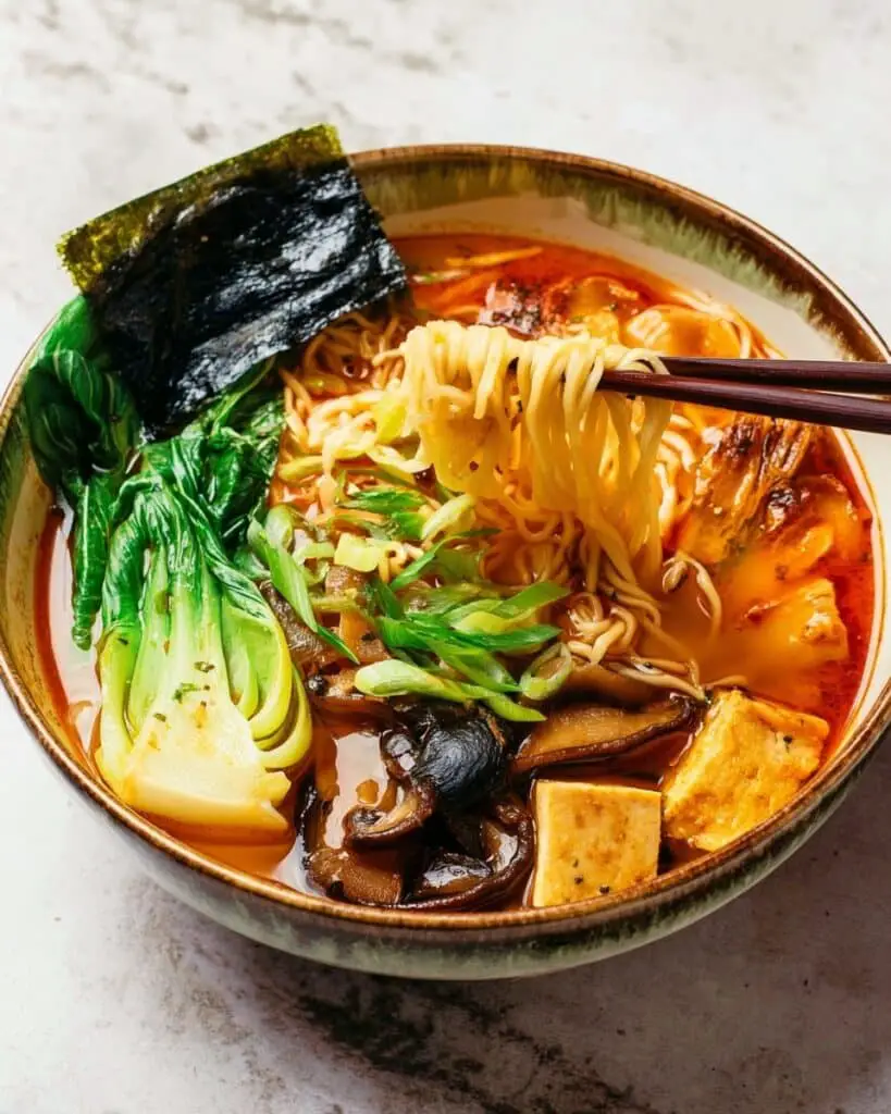 15-Minute Vegan Ramen Recipe