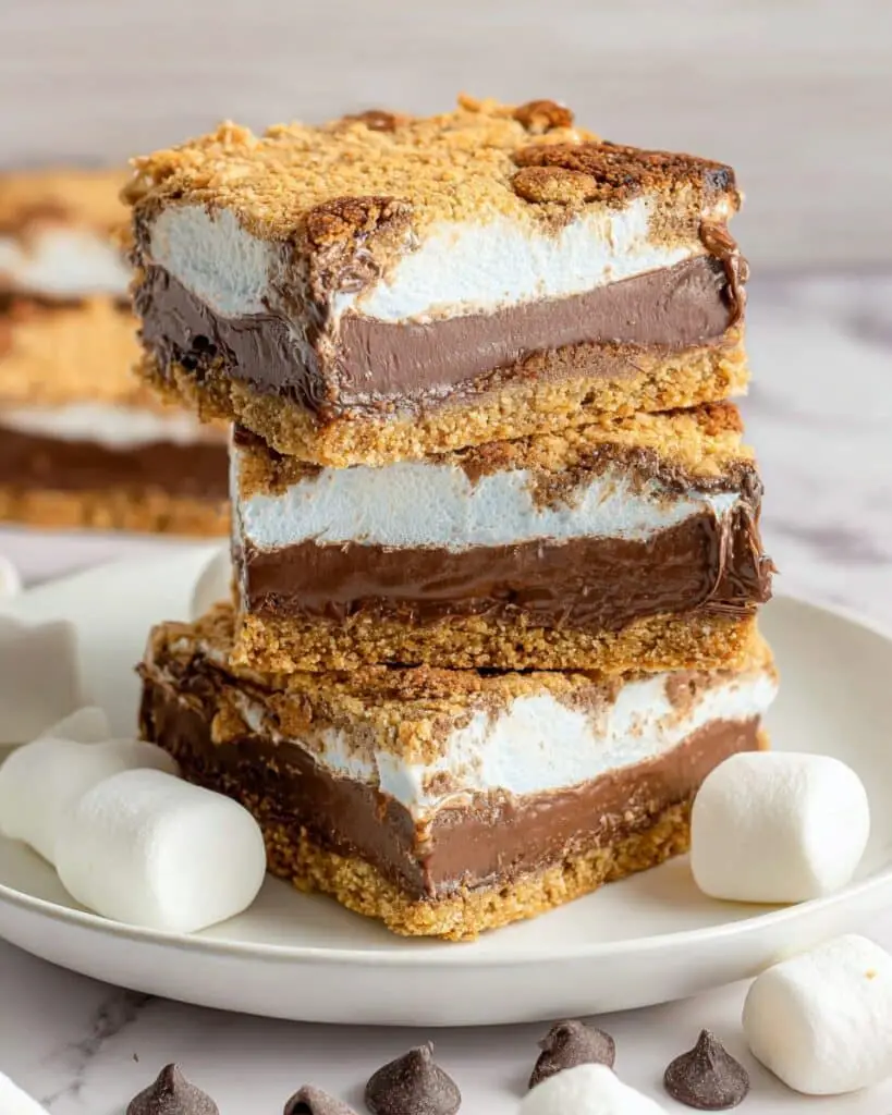 Frozen S’mores Bars Recipe