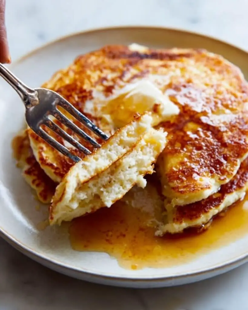 Single Serve Cottage Cheese Pancake Recipe
