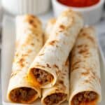 Baked Beef Taquitos Recipe