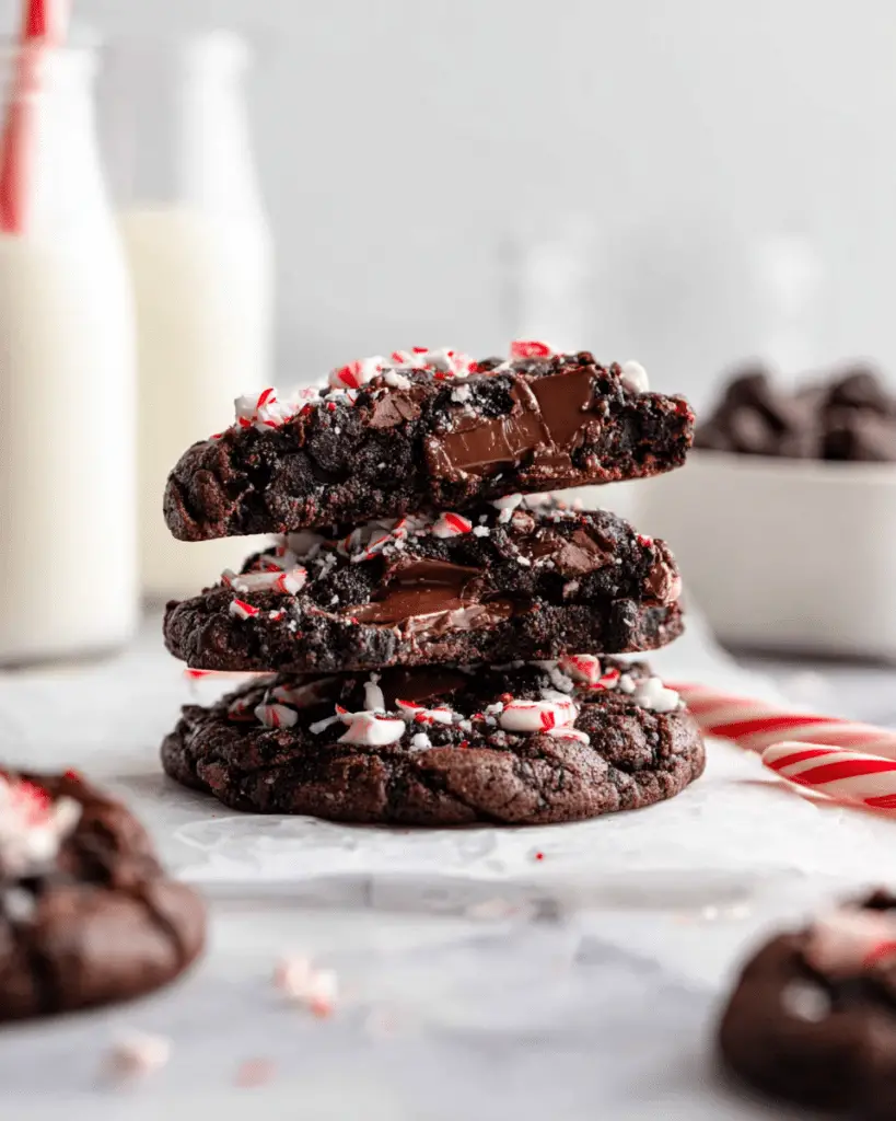 Vegan Chocolate Peppermint Cookies Recipe