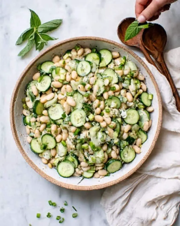 Chickpea Cucumber Feta Salad Recipe