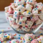 Cake Batter Puppy Chow Recipe