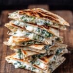Spinach Artichoke Quesadillas Recipe