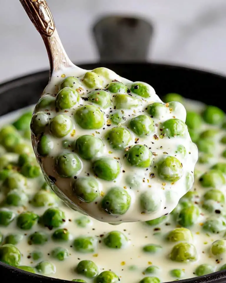 Creamed Peas Recipe
