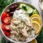 Slow Cooker Greek Chicken with Lemon, Garlic, and Mediterranean Herbs Recipe