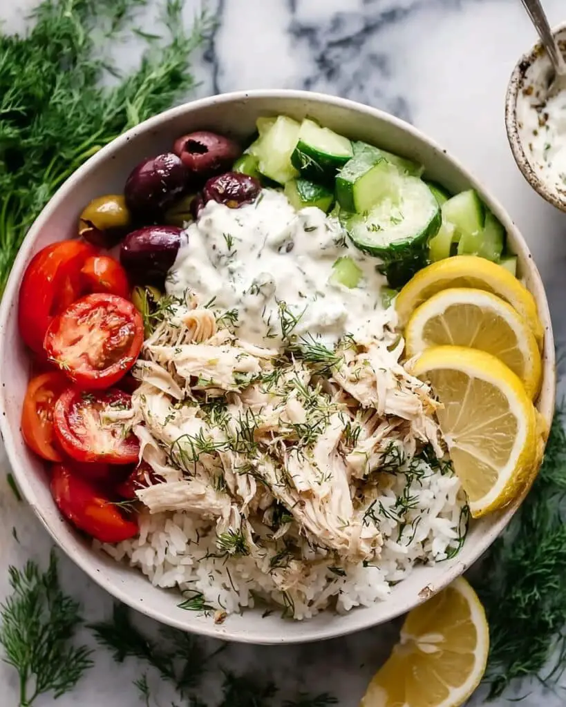 Slow Cooker Greek Chicken with Lemon, Garlic, and Mediterranean Herbs Recipe