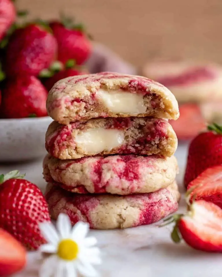Easy Strawberry Cheesecake Cookies Delight Recipe