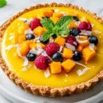 Mango Curd Tart Recipe