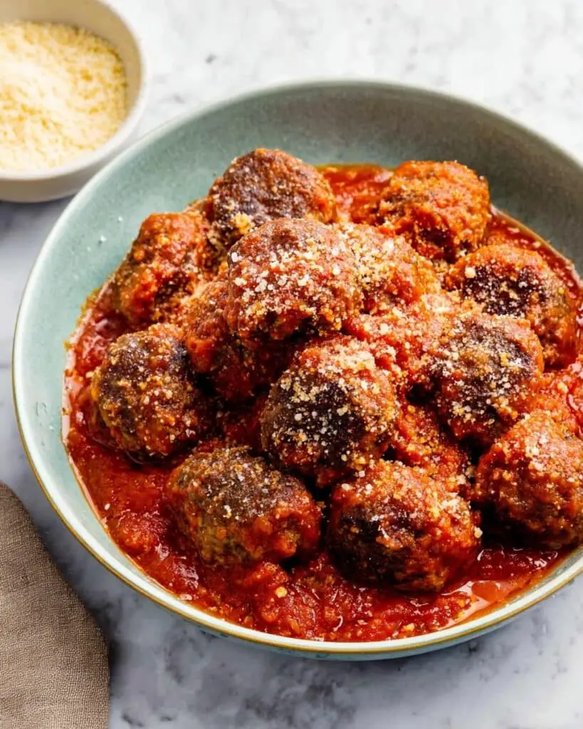 Easy Ricotta Meatballs Recipe