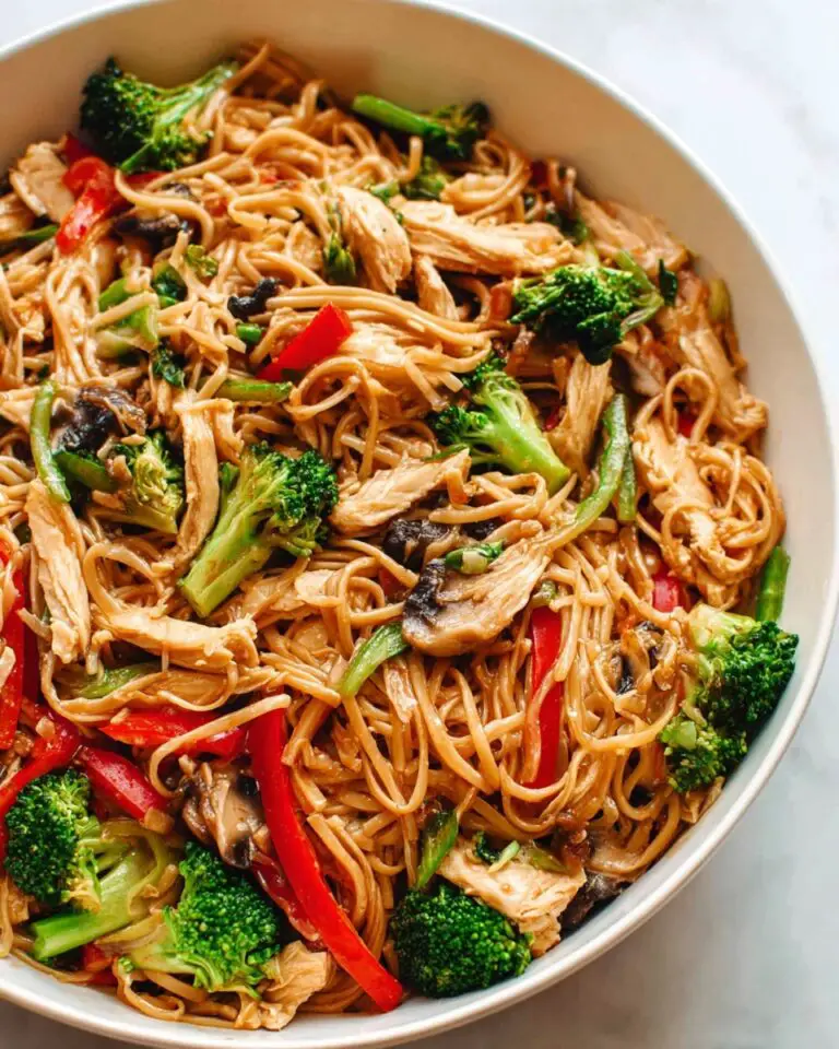 Chicken Stir Fry with Rice Noodles Recipe