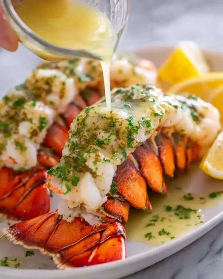 Lobster Tail Recipe with Garlic Lemon Butter Recipe