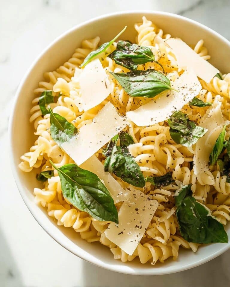 Basil Lemon Pasta Salad Recipe