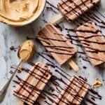 Chocolate Peanut Butter Banana Yogurt Pops Recipe