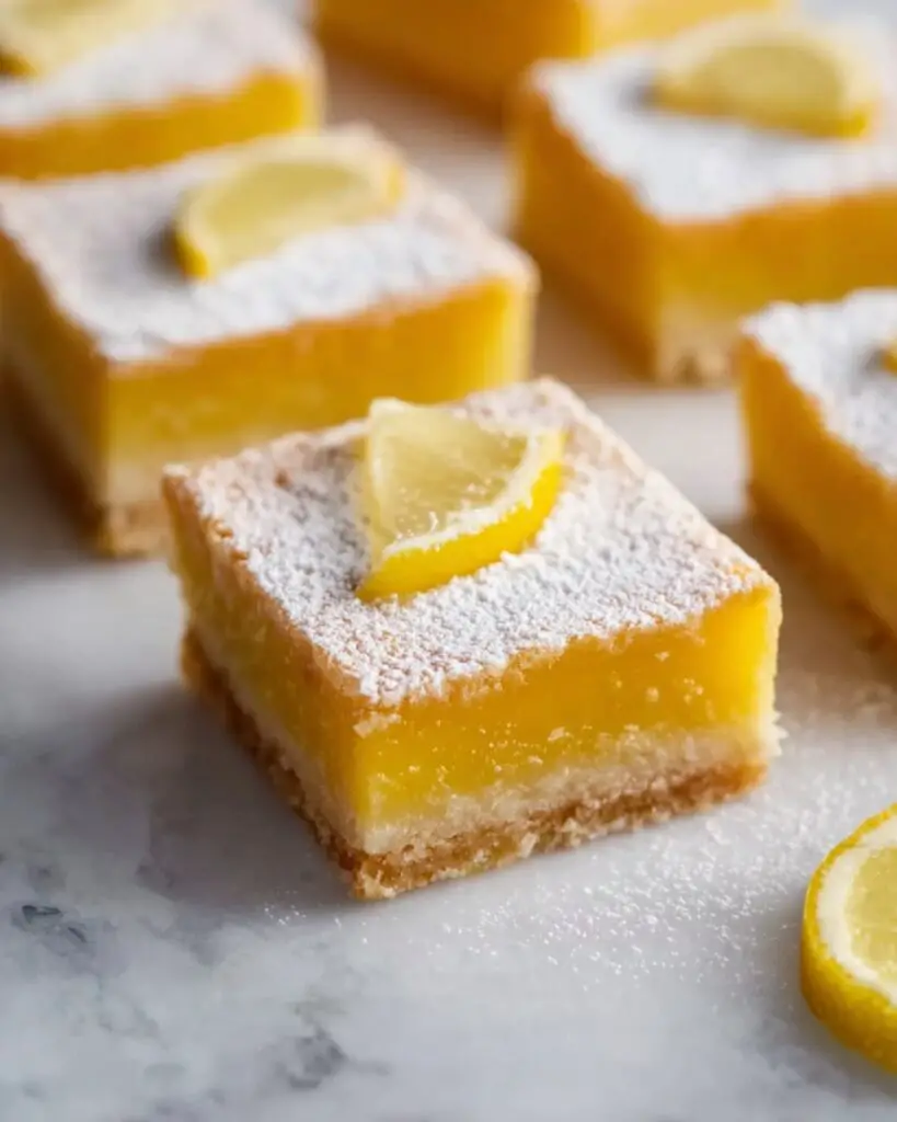 Super Easy Lemon Bars Recipe