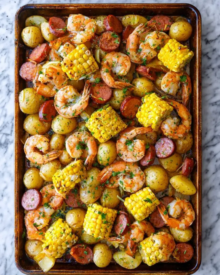 Sheet Pan Shrimp Boil Recipe